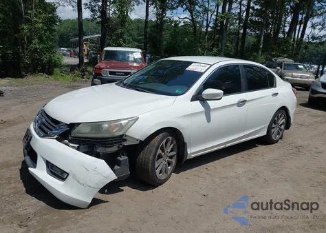 2013 Honda Accord Sport from USA, damaged, VIN 1HGCR2F52DA029910